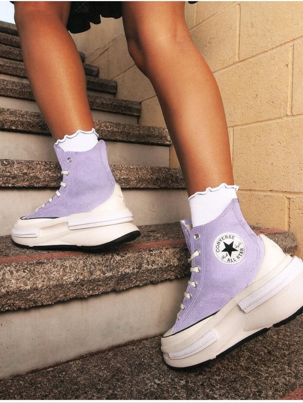 💟 Converse Run Star Legacy CX High-Top Sneakers in Vapor Violet 💟